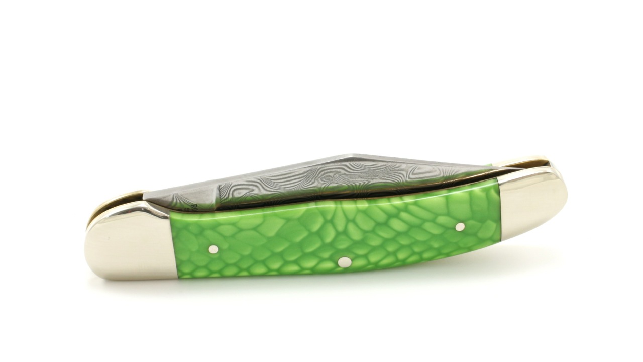 Robert Klaas Solingen Copperhead juma® green DSC® Damascus