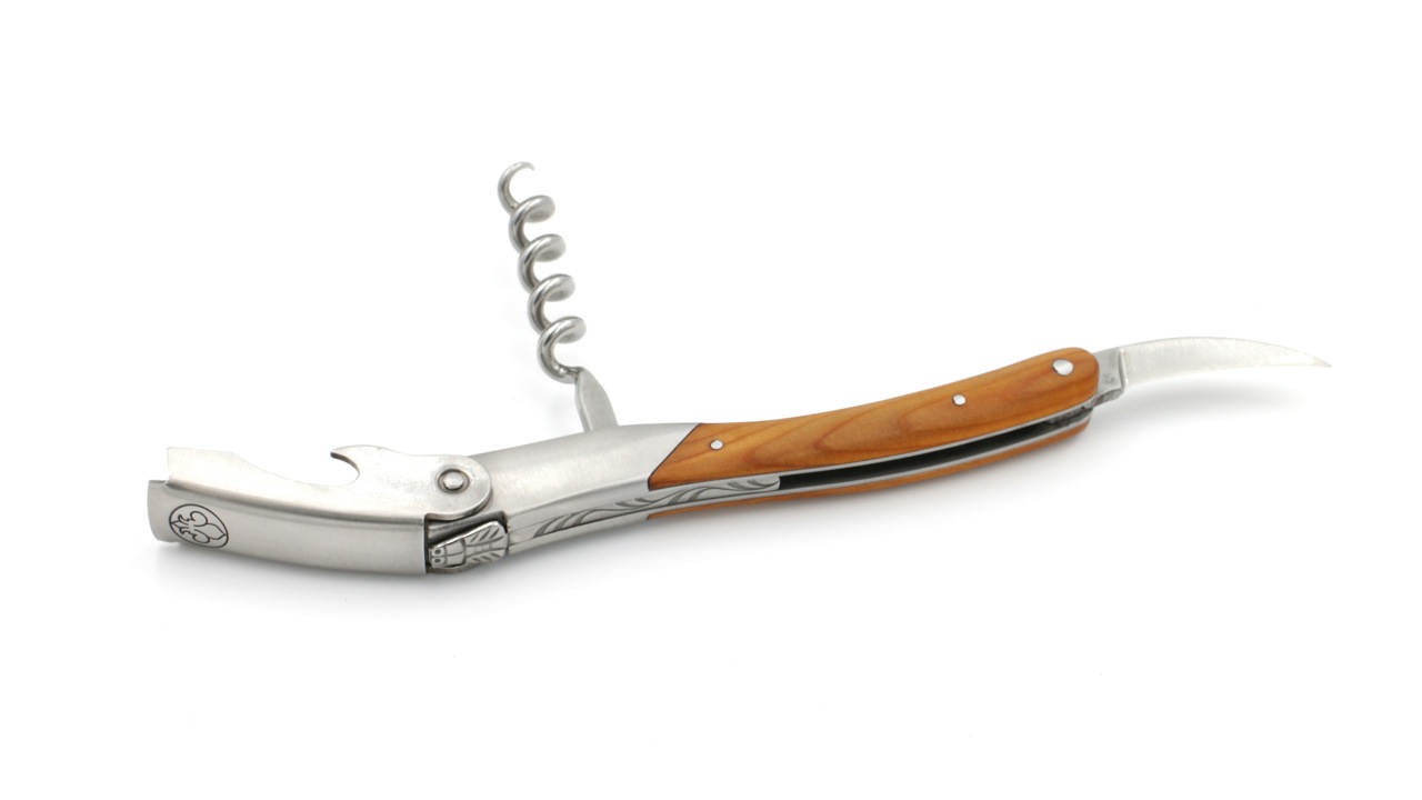 Château Laguiole wine opener GRAND CRU VERSAILLES yew wood