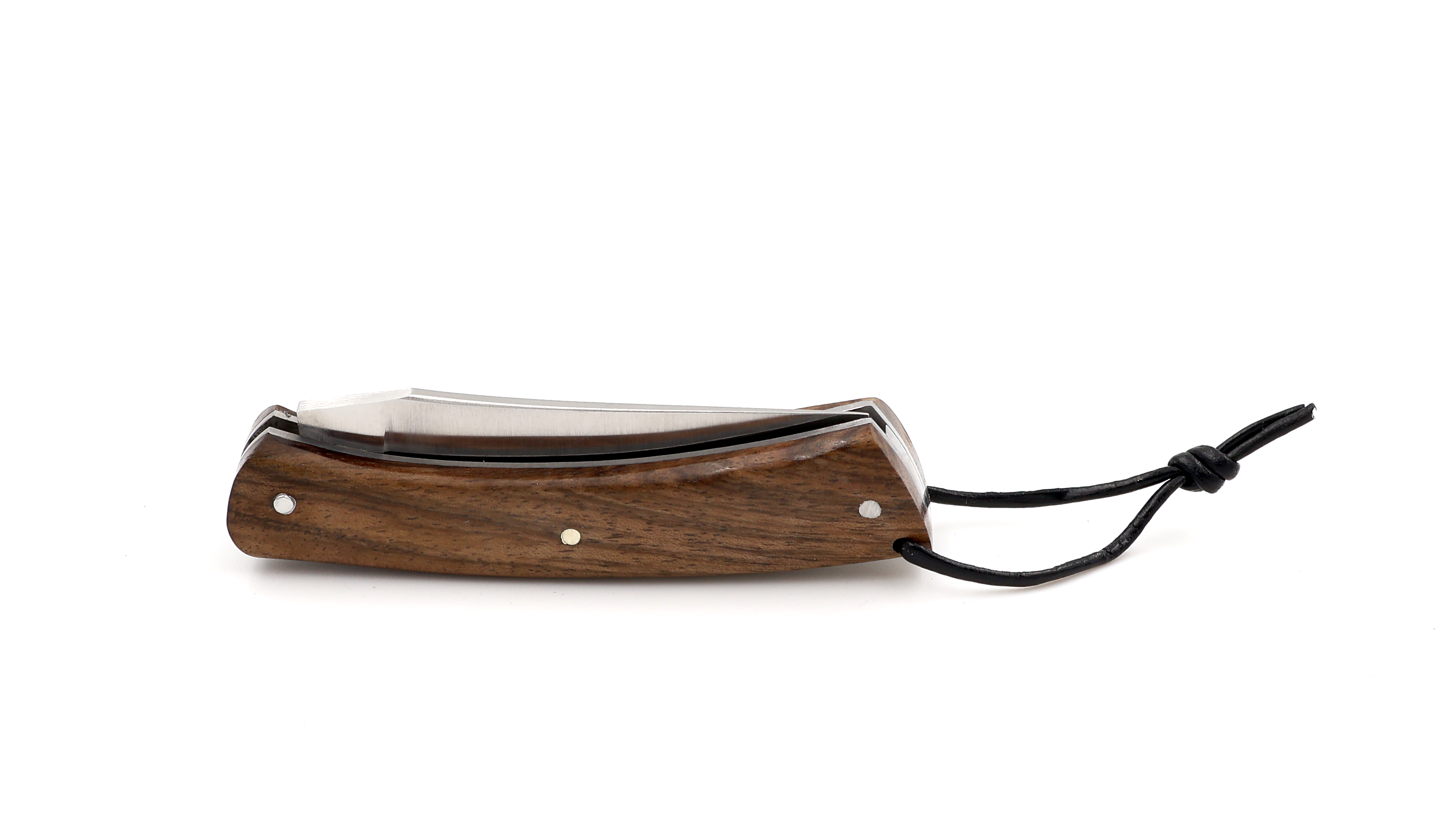 Laguiole en Aubrac CAMEMBERT knife walnut wood mini