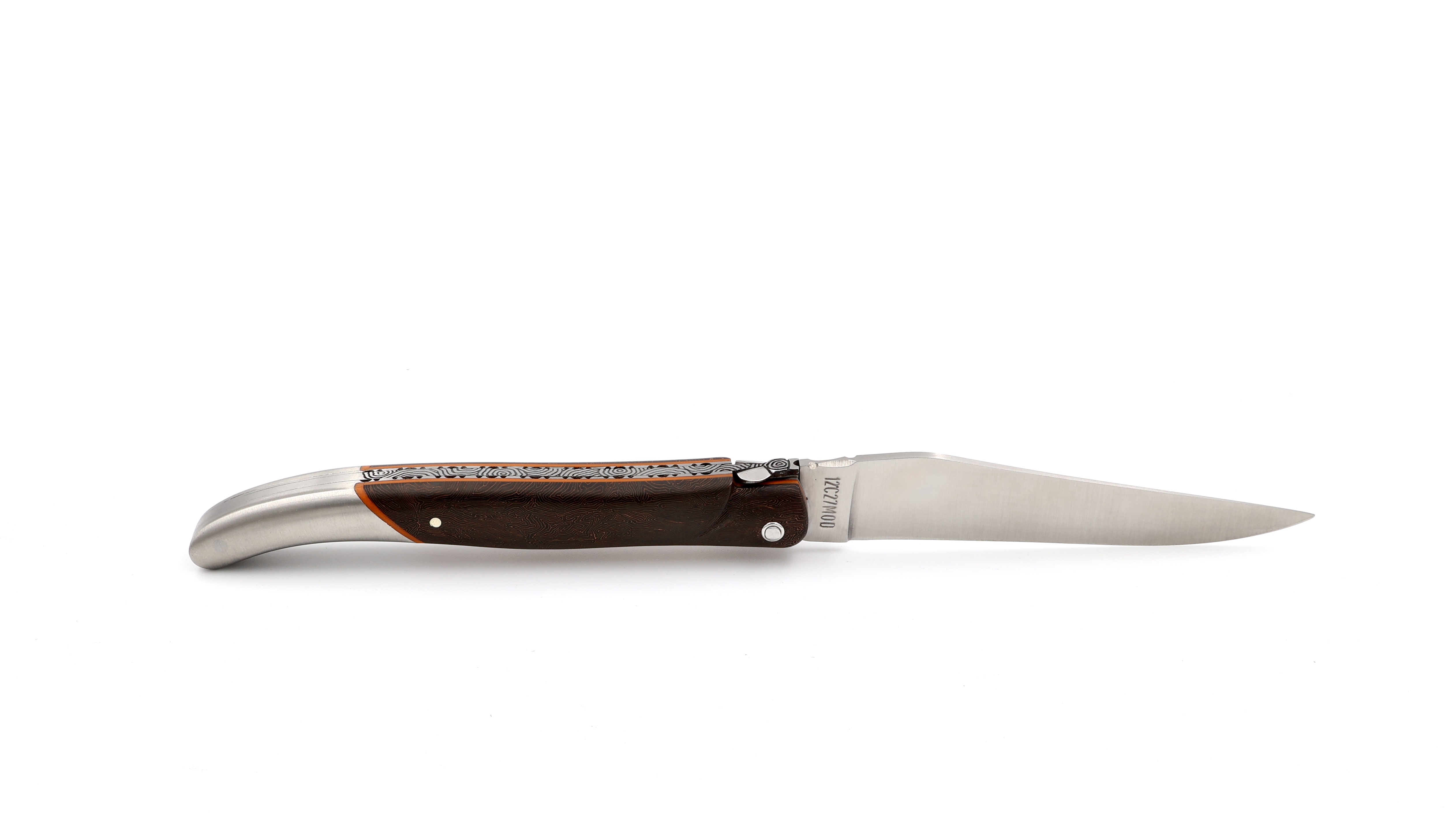 Meisterstück Laguiole en Aubrac FATCarbon Space Coral 12 cm   Meisterstück Laguiole en Aubrac FATCarbon Space Coral 12 cm