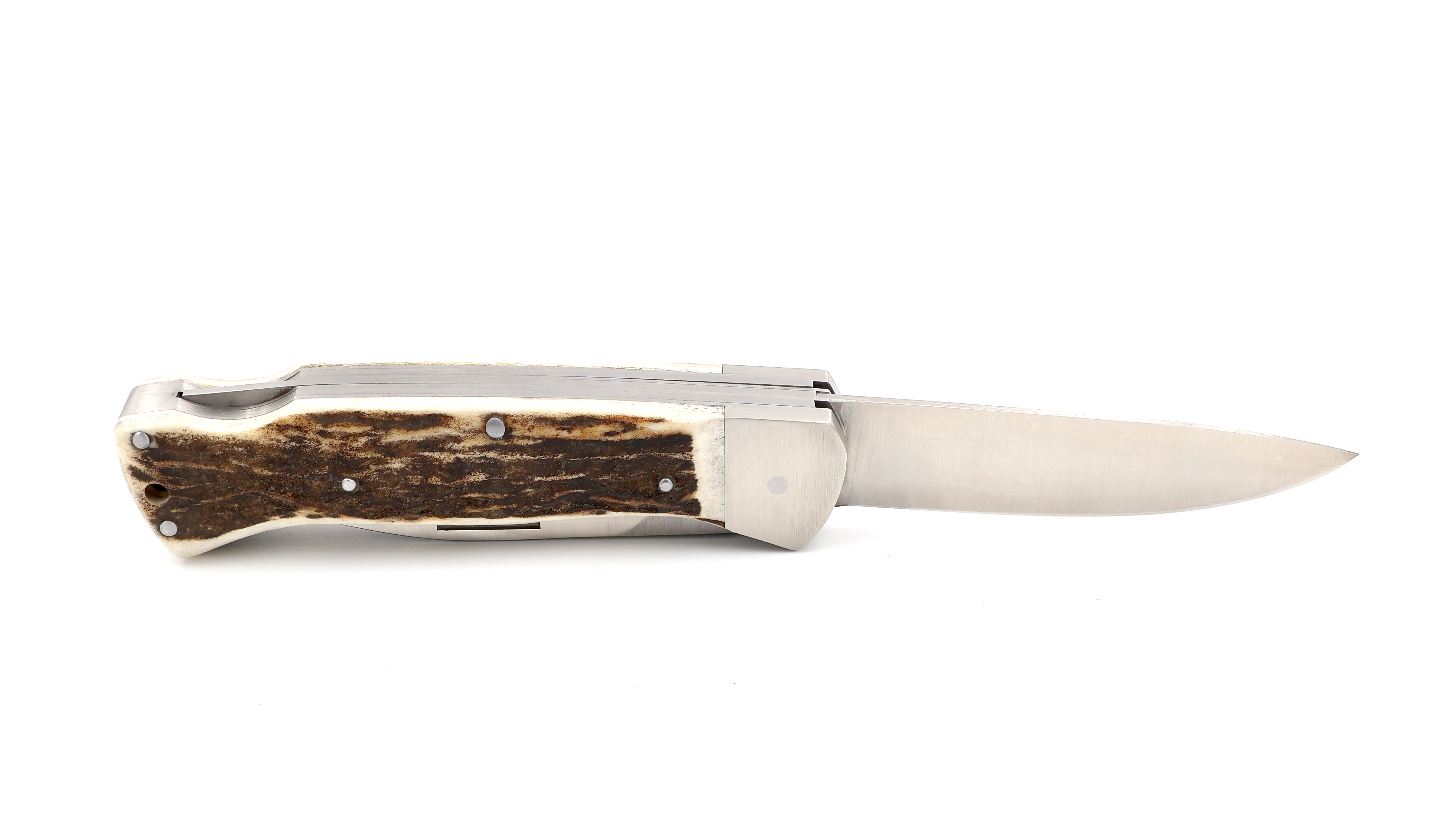 OTTER Jagdtaschenmesser Rotwild "Luchs" Hirschhorn
