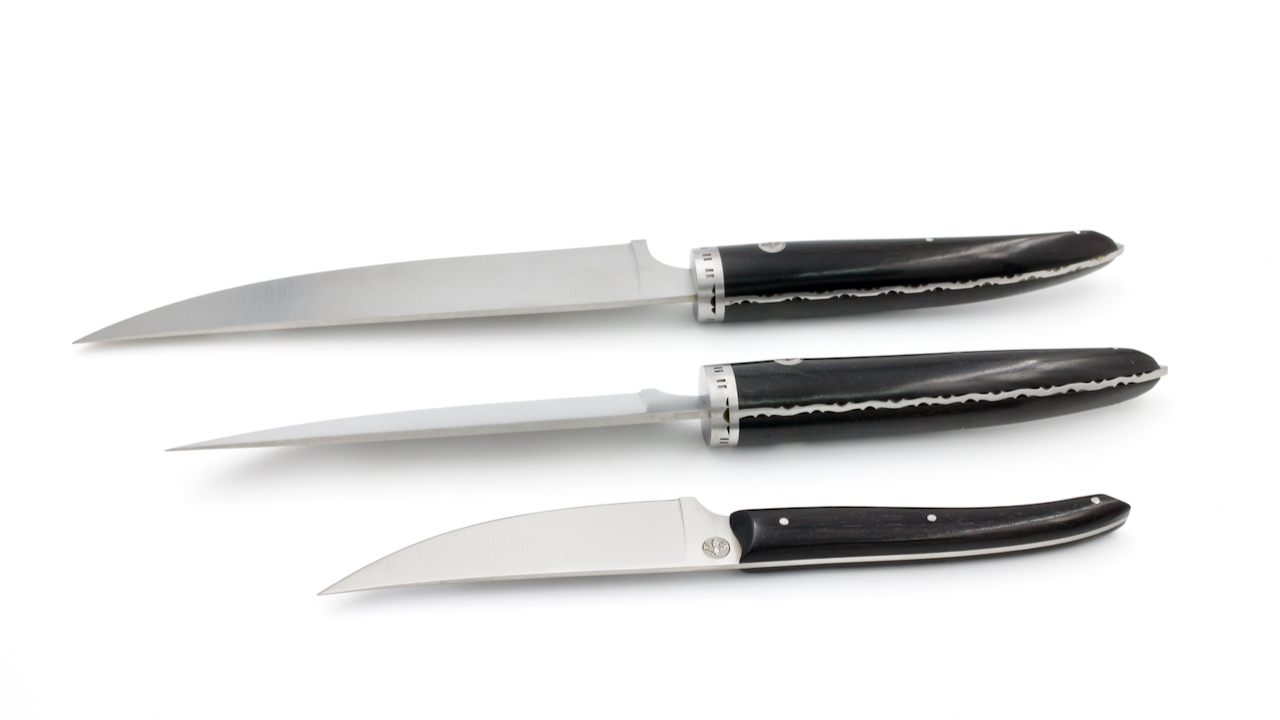 Laguiole en Aubrac Gourmet Chef knife Set of three