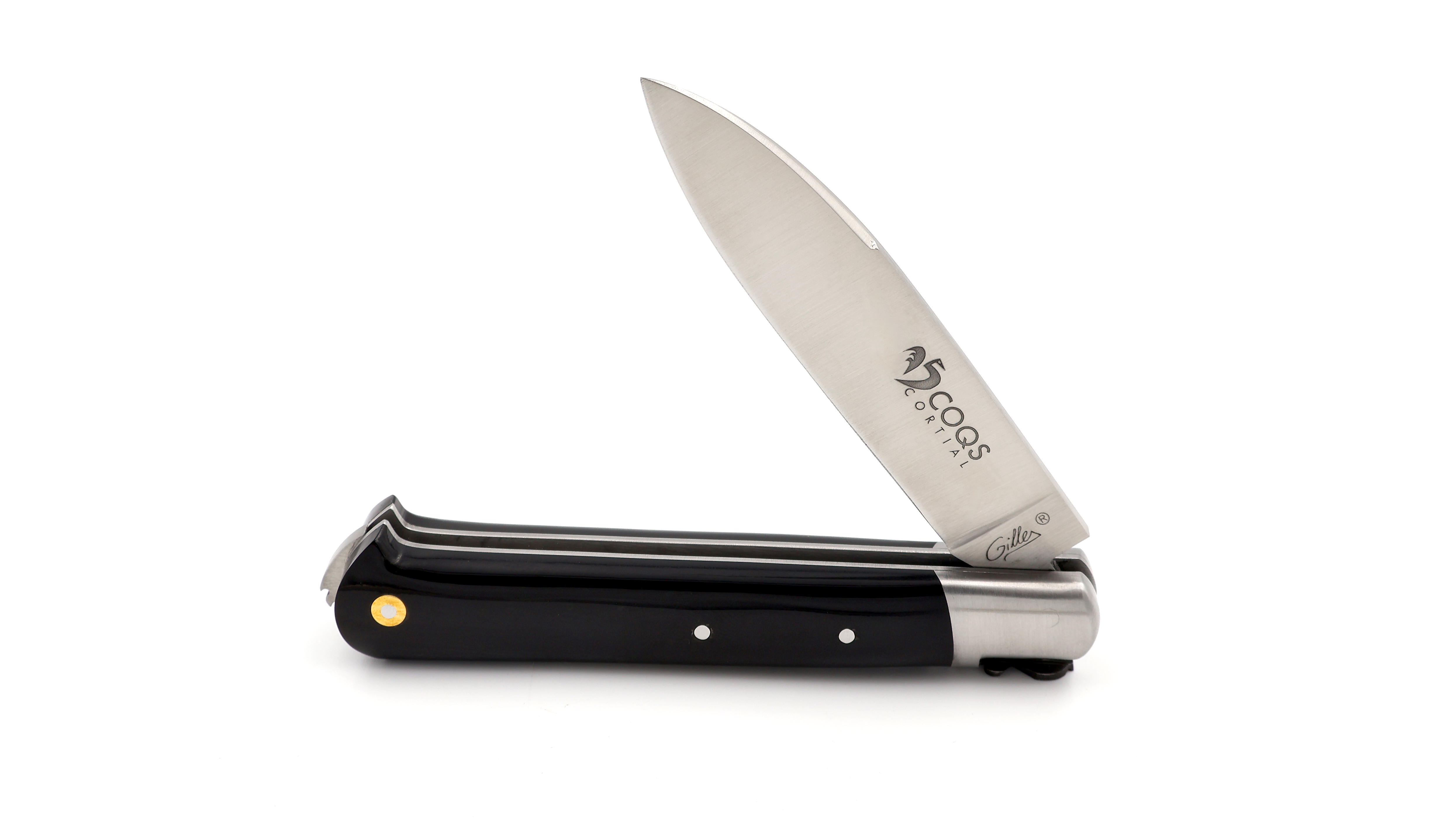 Fontenille Pataud 5 Coqs knife buffalo horn