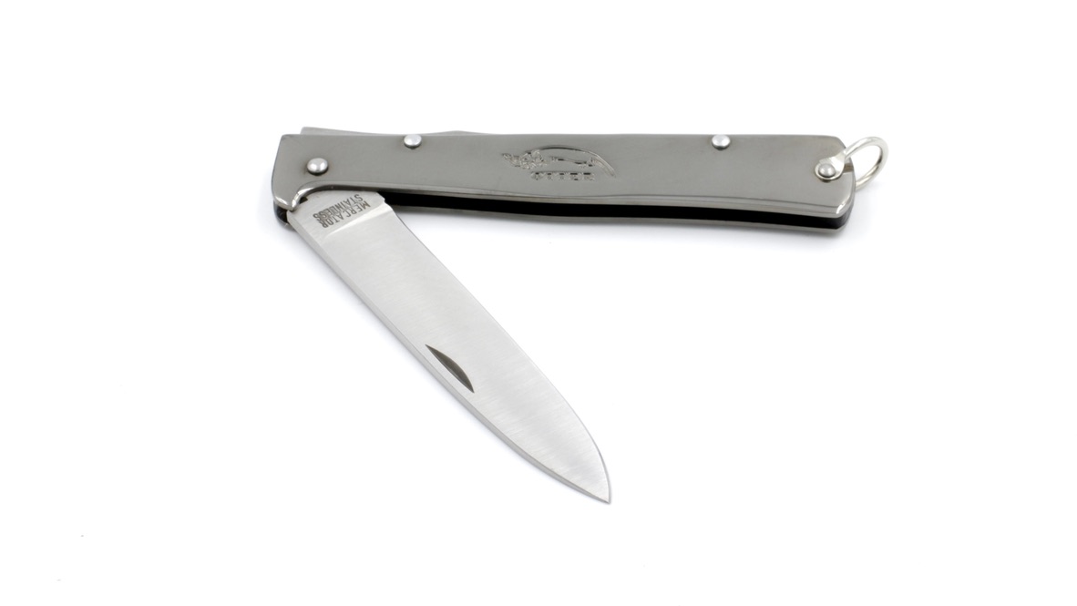 OTTER MERCATOR Messer groß Ruthenium