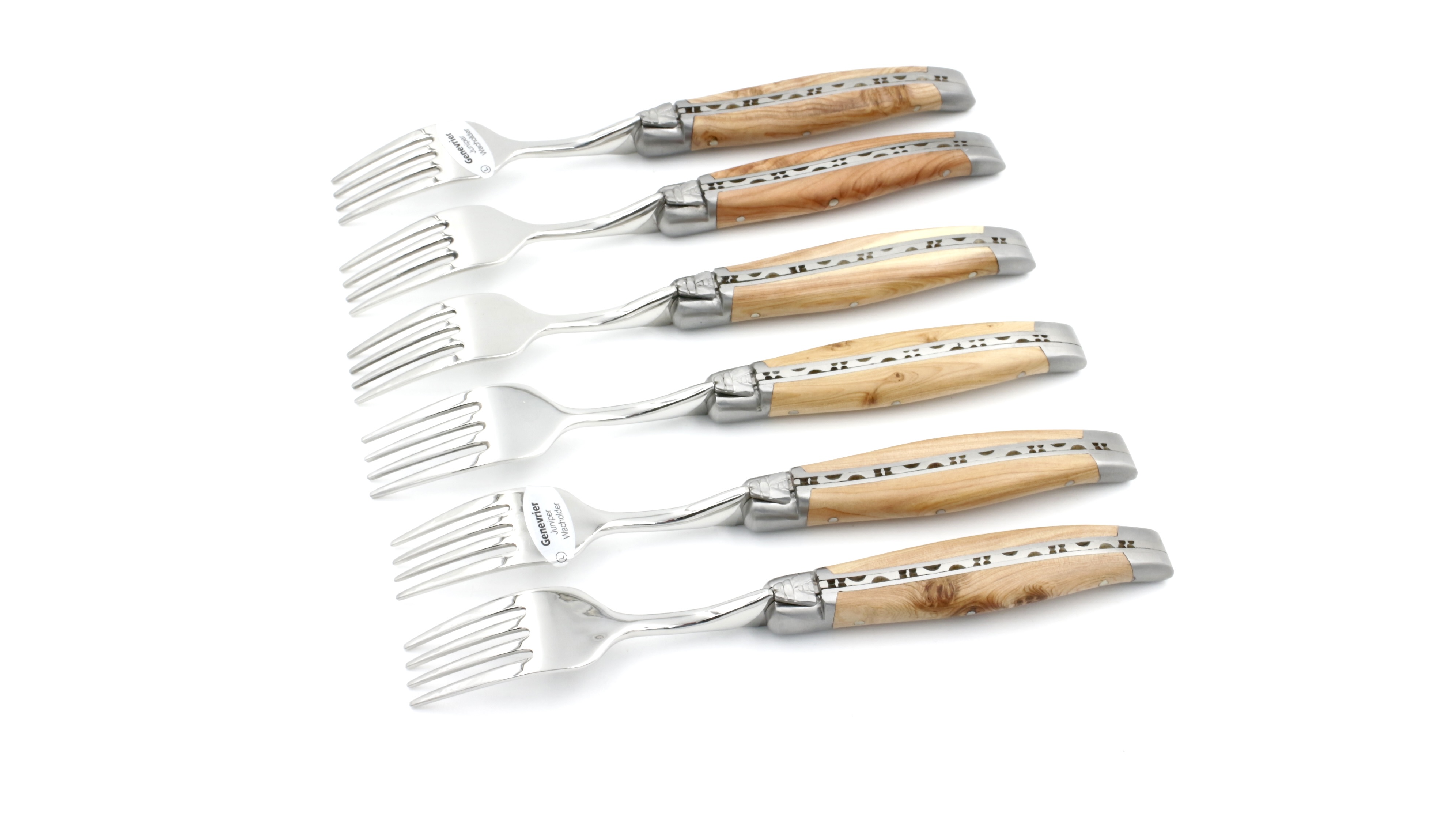 Laguiole en Aubrac Laguiole dessert forks juniper