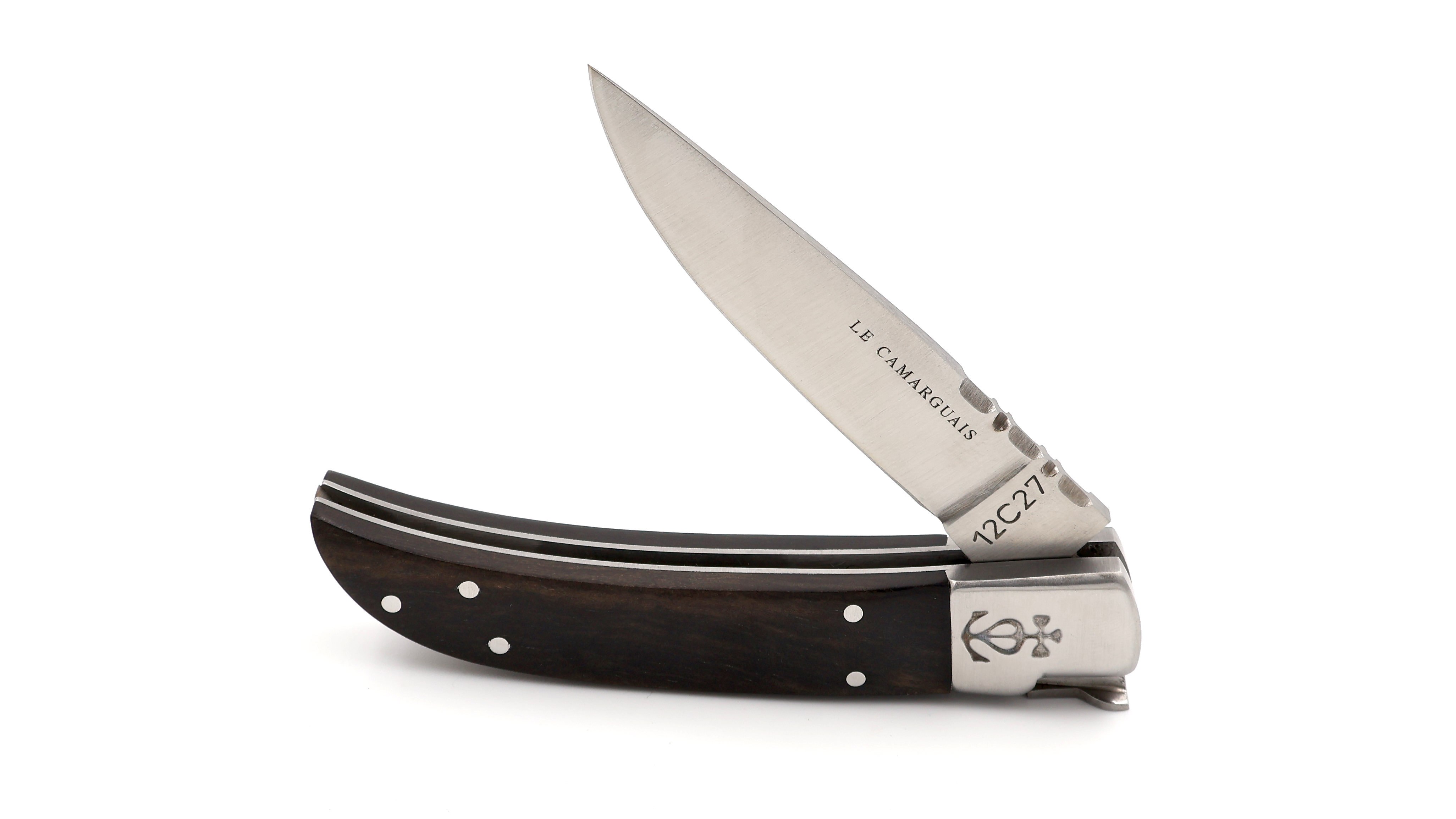 Le Camarguais knife ebony 10 cm