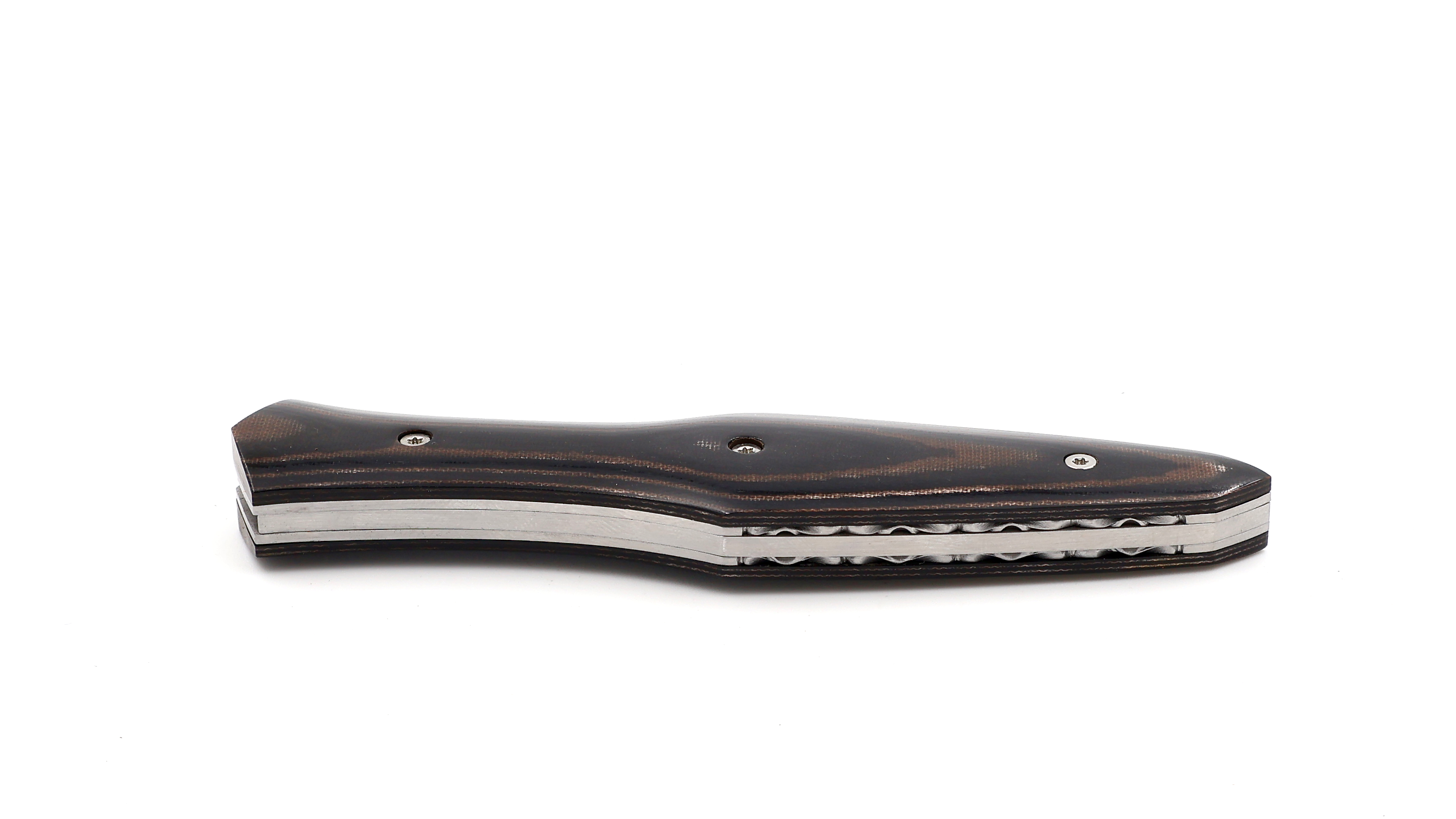 Laraud Blades MagnaPinna micarta stonewashed blade