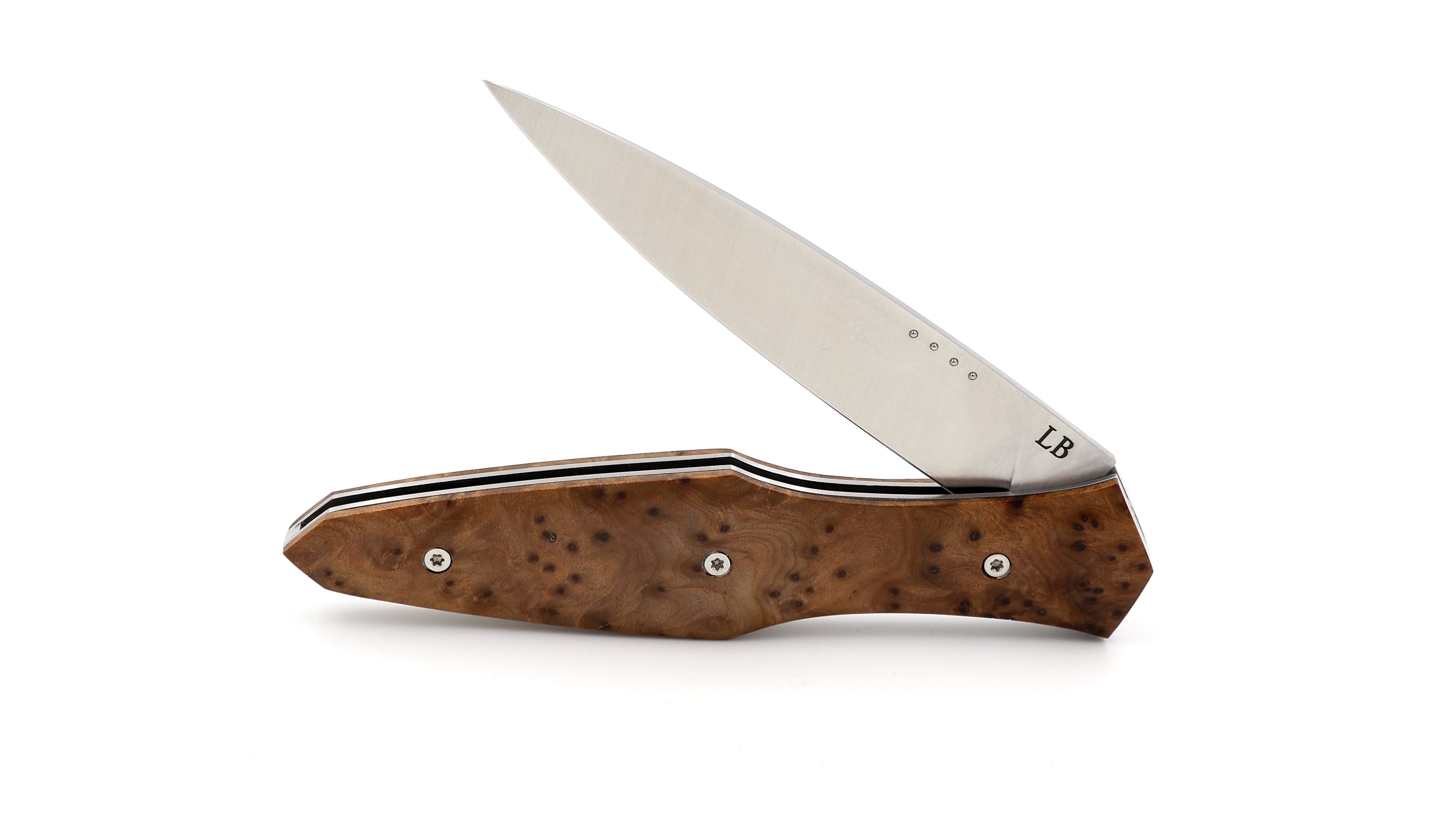 Laraud Blades MagnaPinna thuya burl wood