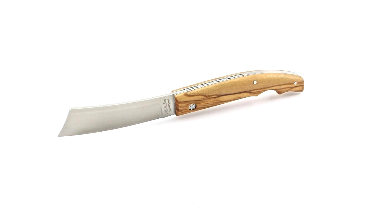 Saladini knife RASOLINO TAGLIASIGARI olive wood Saladini knife RASOLINO TAGLIASIGARI olive wood