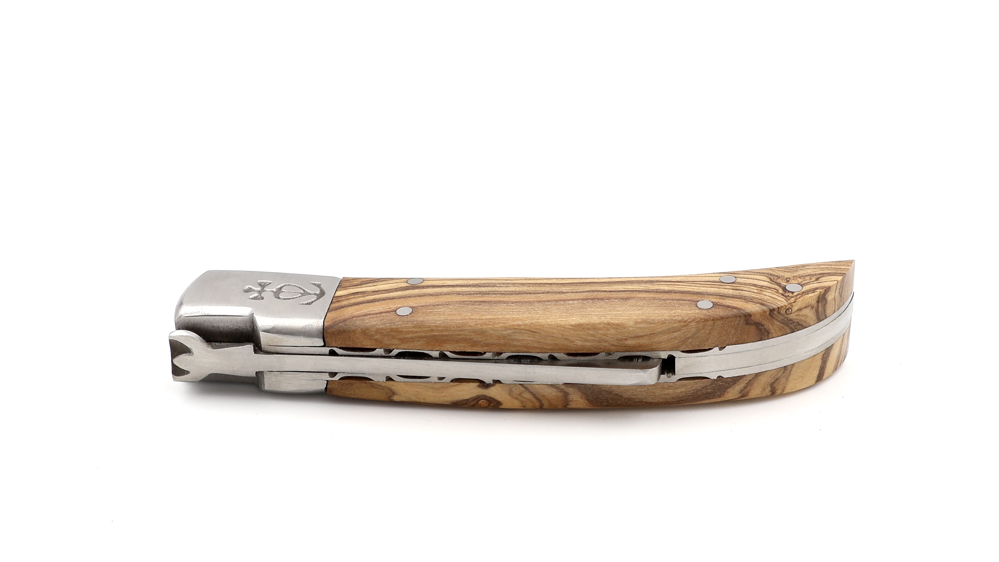 Le Camarguais Olive guillochiert 10 cm