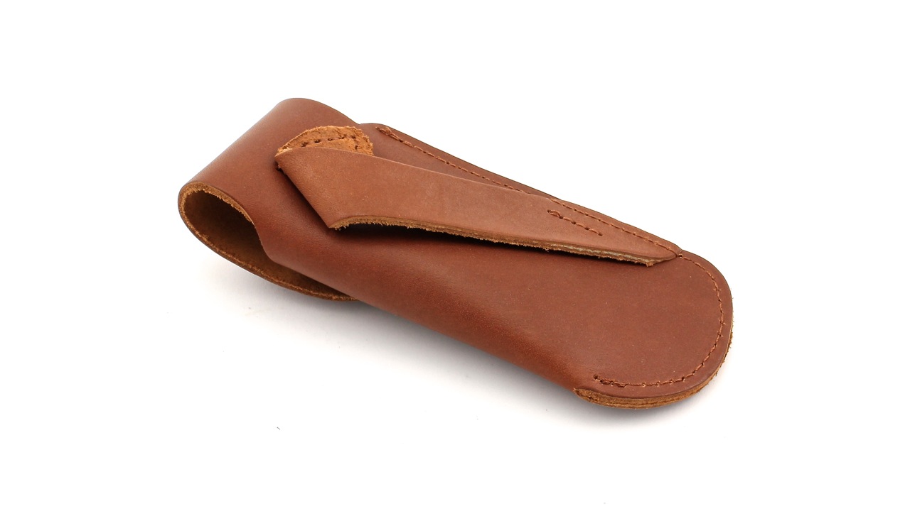 Arbalete holster for hunting knife Le Celtic brown