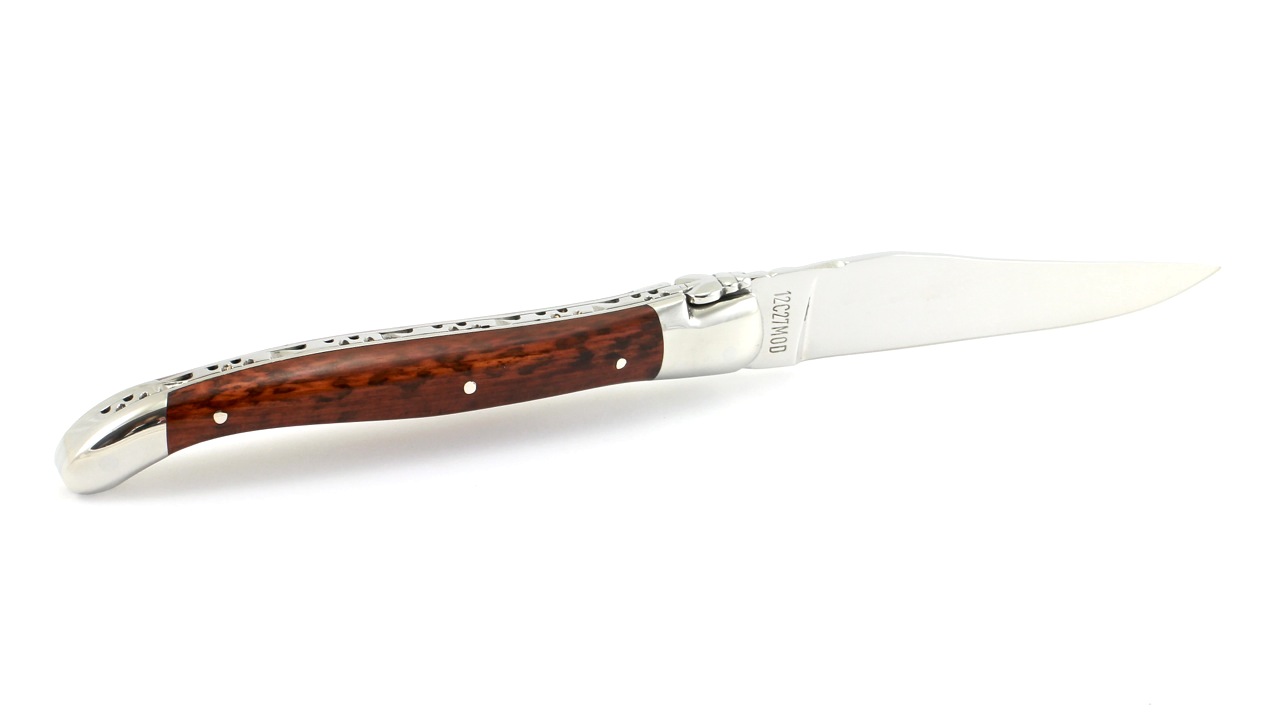 Laguiole en Aubrac amourette/snakewood 12 cm