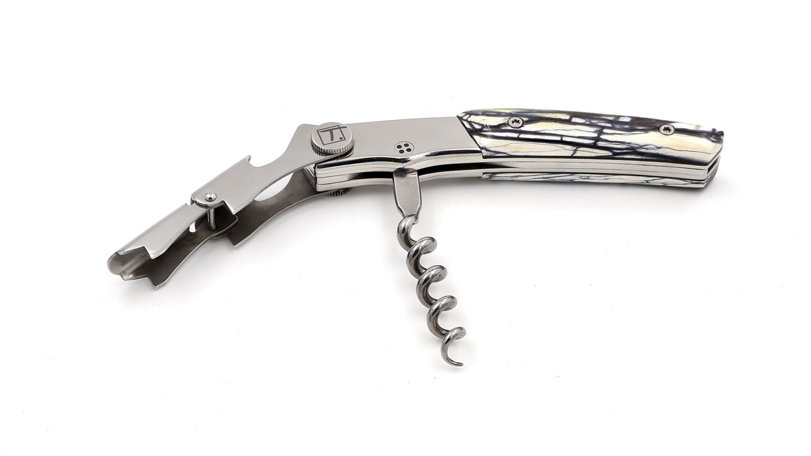 Claude DOZORME Thiers Sommeliermesser LUX Mammutelfenbein zweistufig