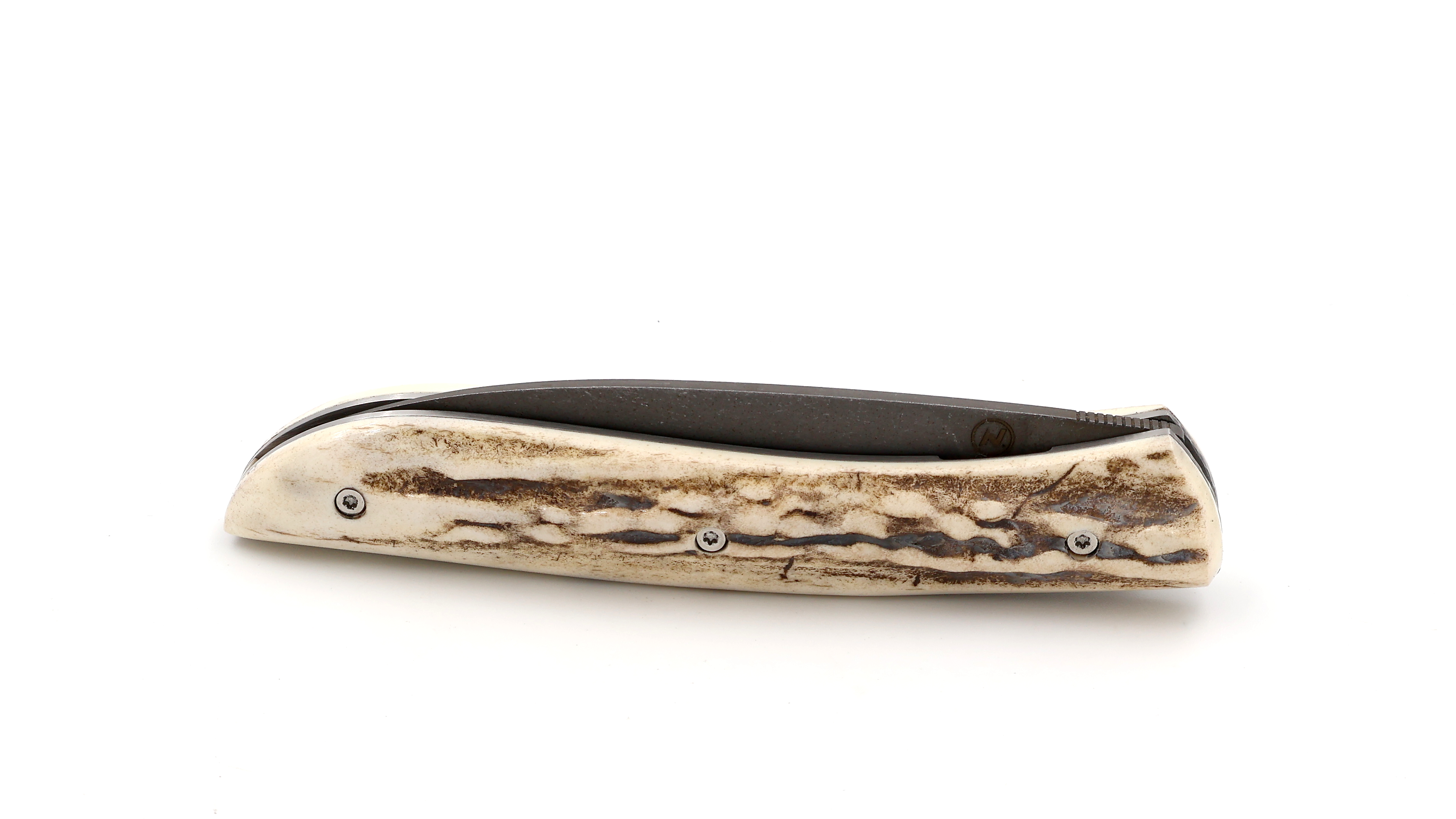 Tim Bernard NÉVÉ indisches Sambar-Hirschhorn stonewashed Klinge