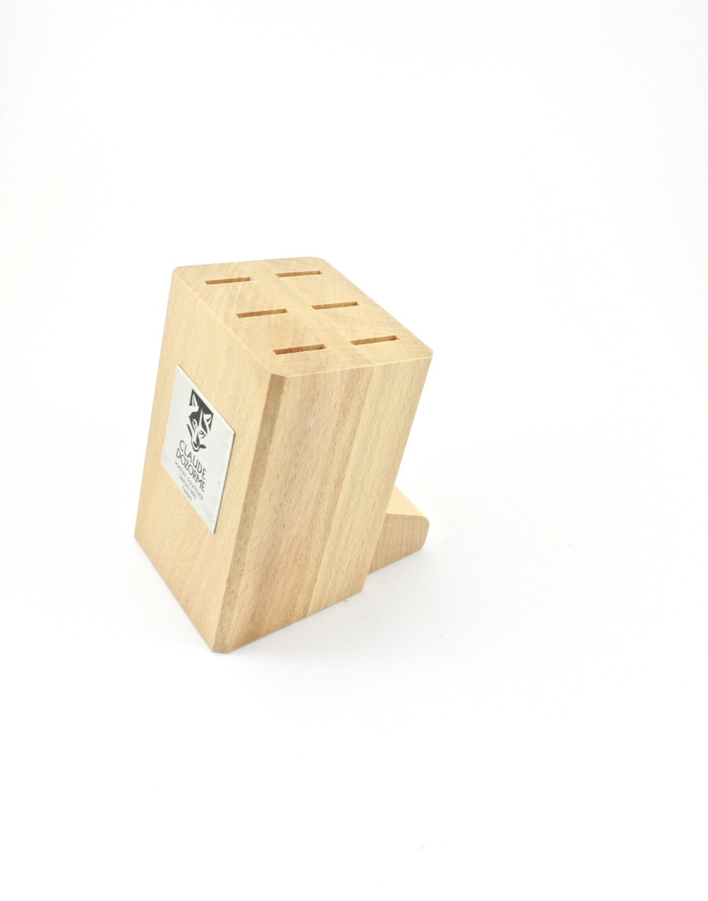 Claude Dozorme Steak knife storage beechwood for six knives