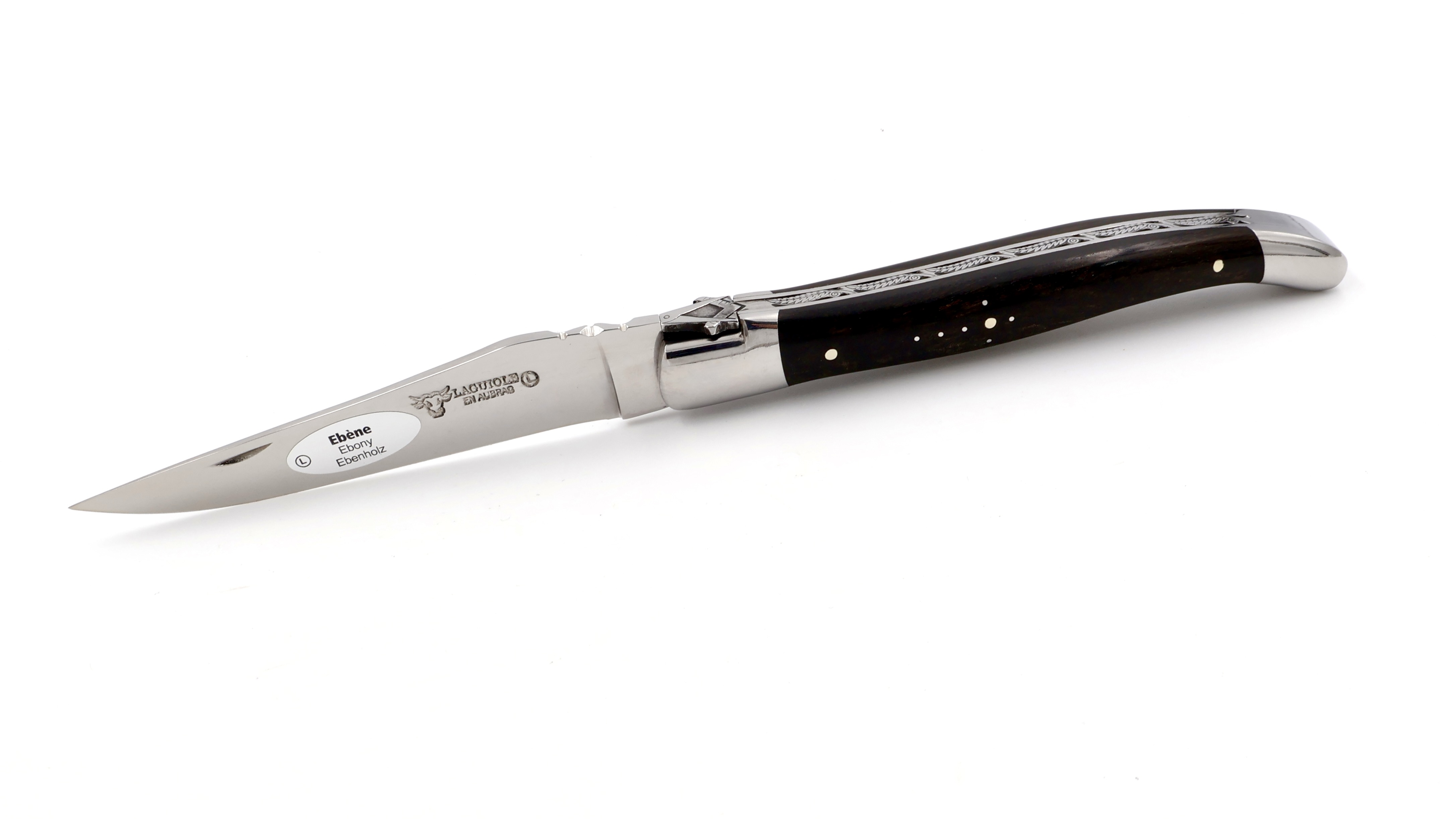 Laguiole en Aubrac Freimaurer Ebenholz 12 cm 