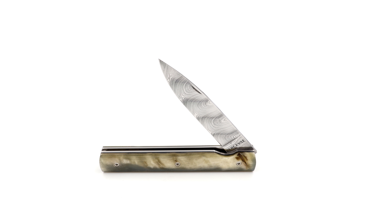 PERCEVAL Le Francais damascus ram horn PERCEVAL Le Francais damascus ram horn