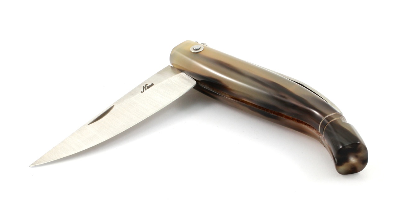 Nino Nista Pescatore "Fischermesser" Hornspitze 15 - 21 cm