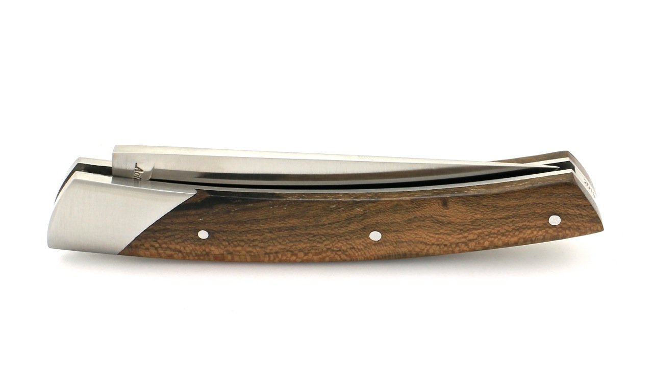 Compagnon-Ziricote-3 Chambriard Thiers knife COMPAGNON Ziricote