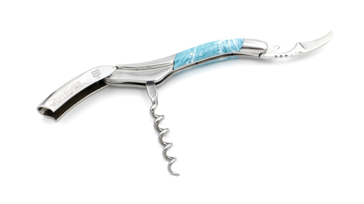 Laguiole en Aubrac Laguiole Sommelier larimar stabilized stone shiny
