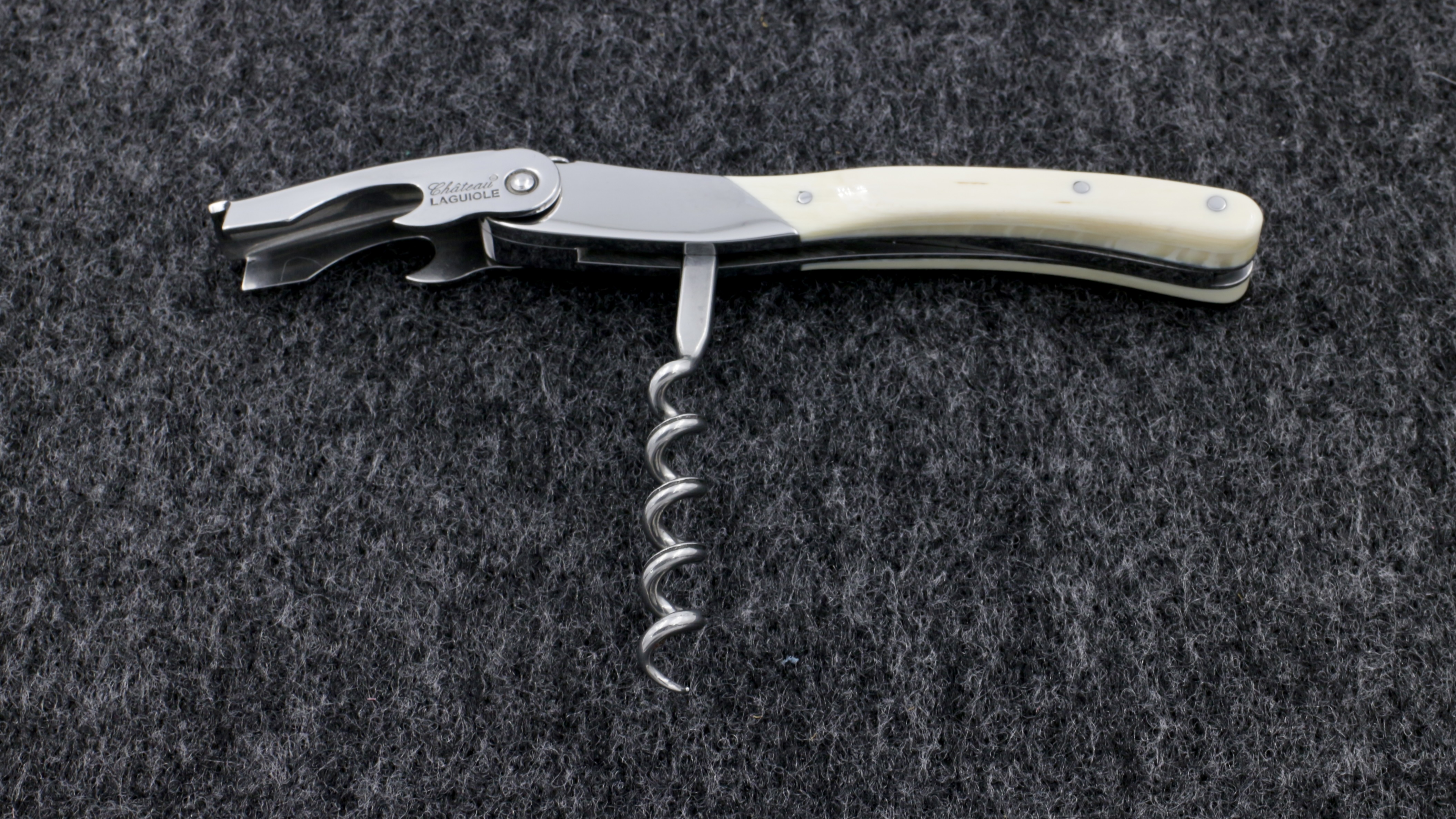 Château Laguiole wine opener exclusive edition mammoth ivory 