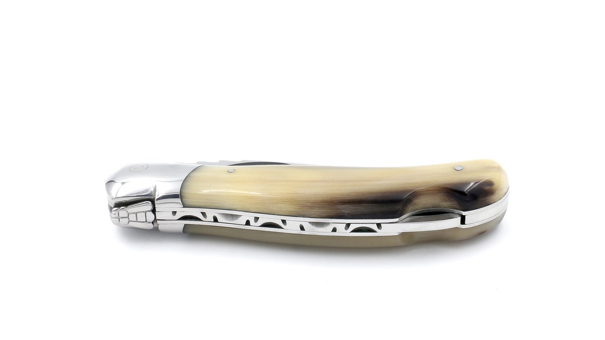 ARBALETE G. David Laguiole hunting knife NATURE horntip