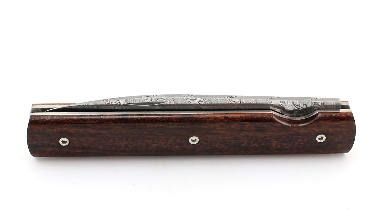 PERCEVAL Le Francais damascus amourette/snakewood