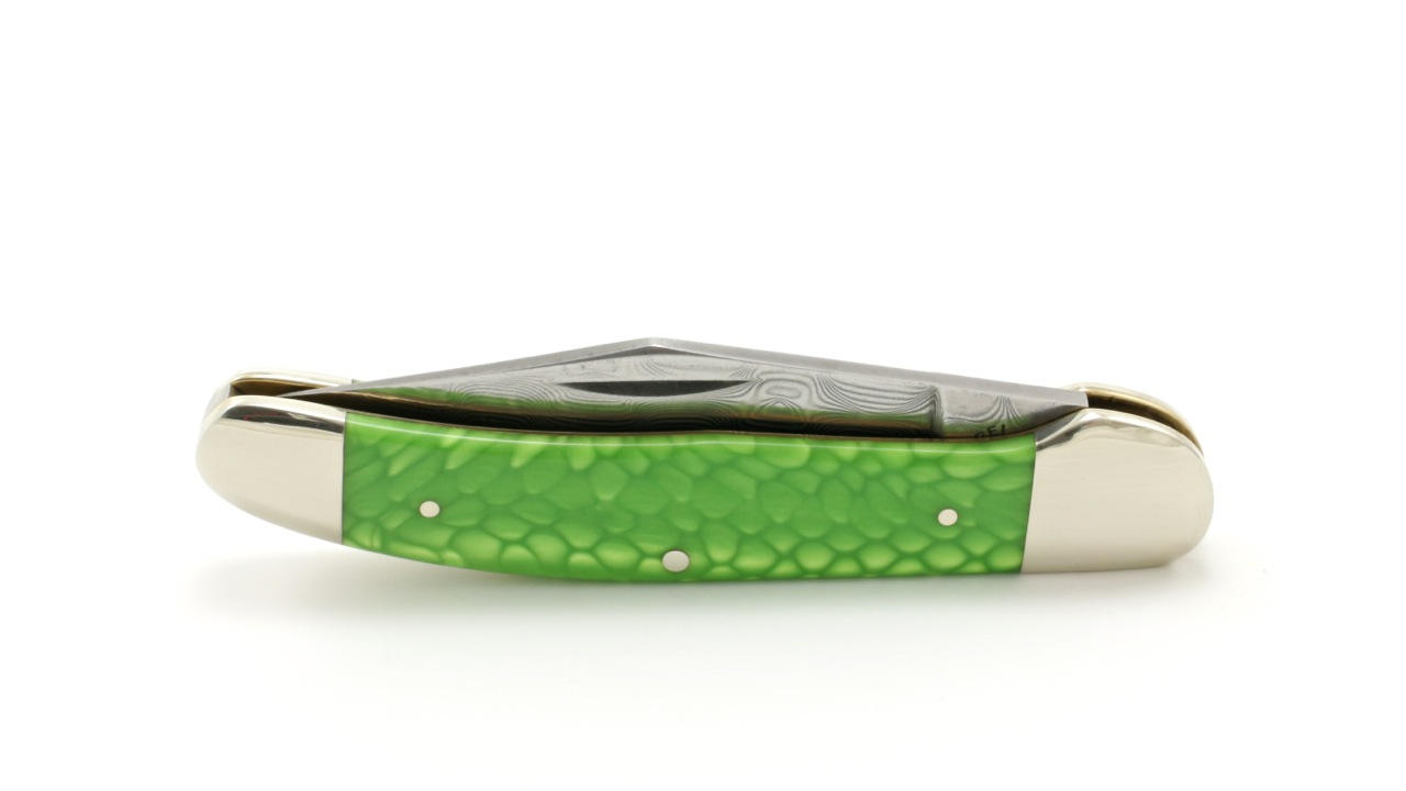 Robert Klaas Solingen Copperhead juma® green DSC® Damascus