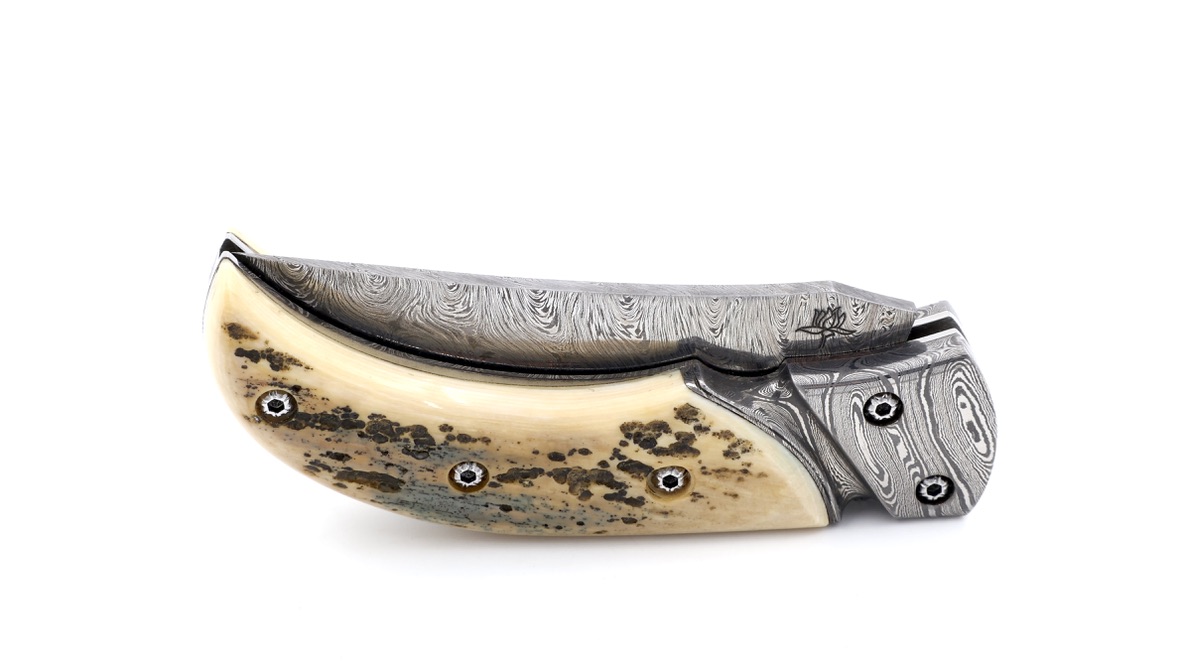 Coutellerie du Lotus Mammutkruste Explosions Damast 11 cm
