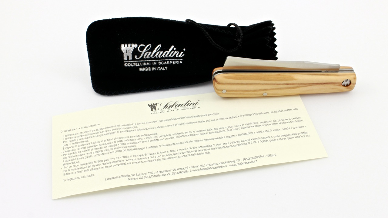 Saladini MOZZETTA olive wood