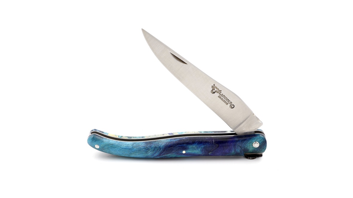 Laguiole en Aubrac Meisterstück Holunder Wurzelholz 12 cm 