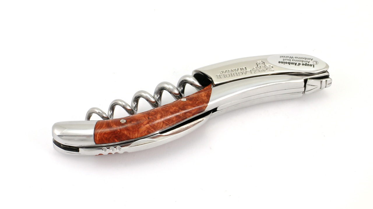 SOM-Amboina-poliert-2 Laguiole en Aubrac Laguiole Sommelier knife Amboina shiny