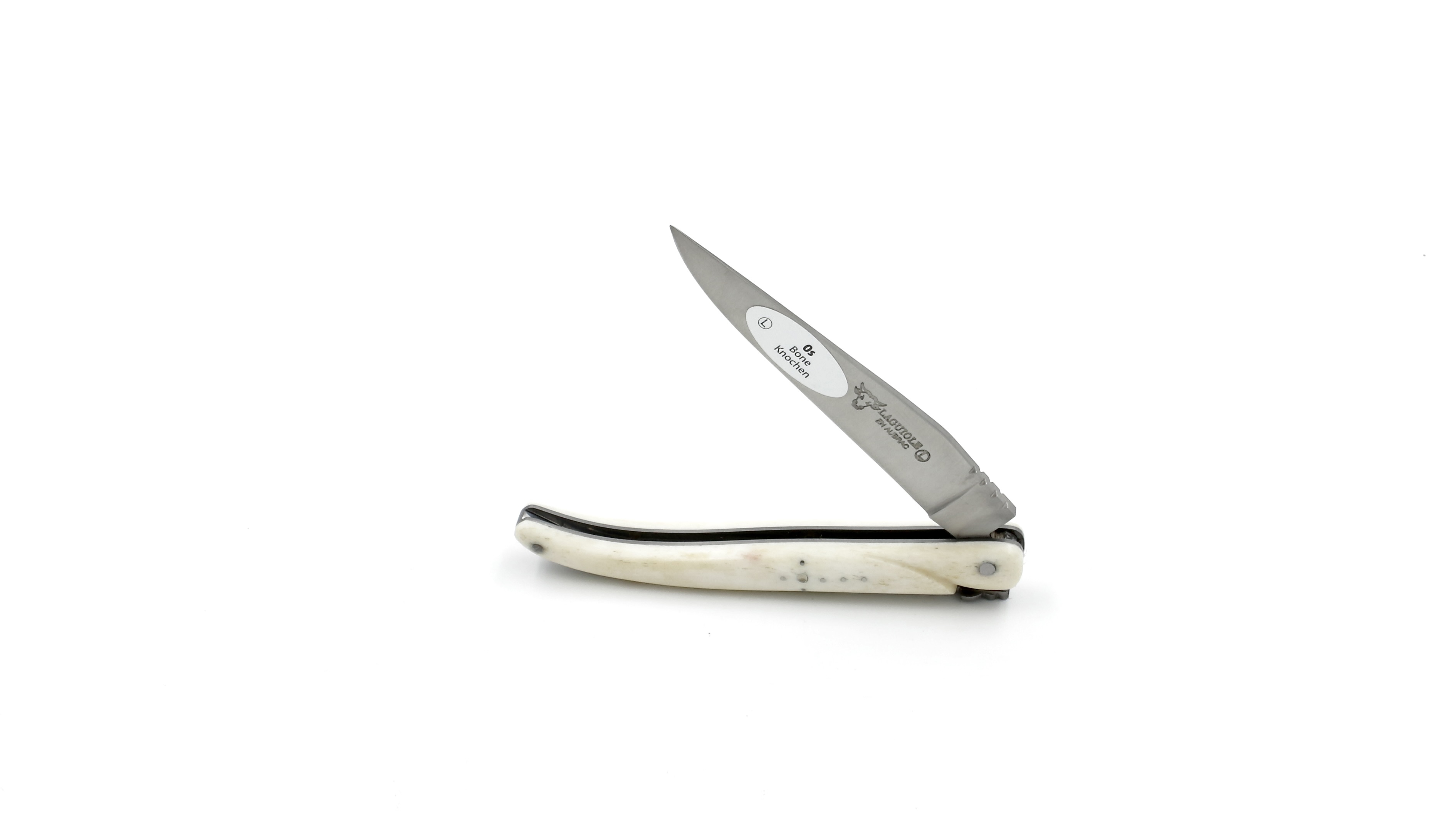 Laguiole en Aubrac Knochen massiv 10 cm