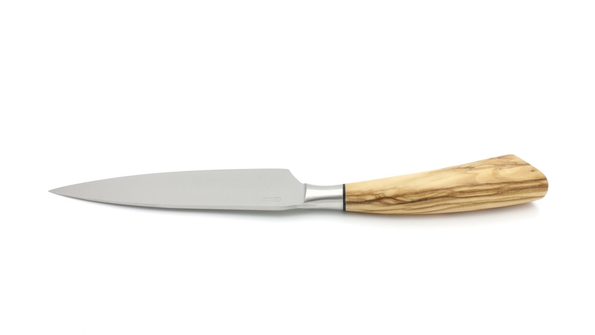 Saladini kleines Kochmesser Olive 16,5 cm