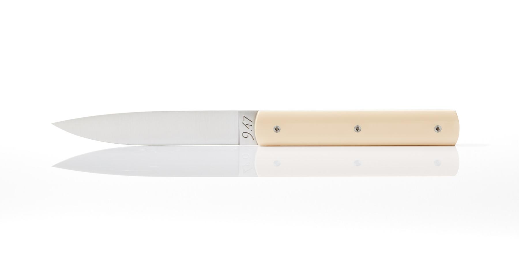 PERCEVAL 9.47 Steakmesser einzeln ivory