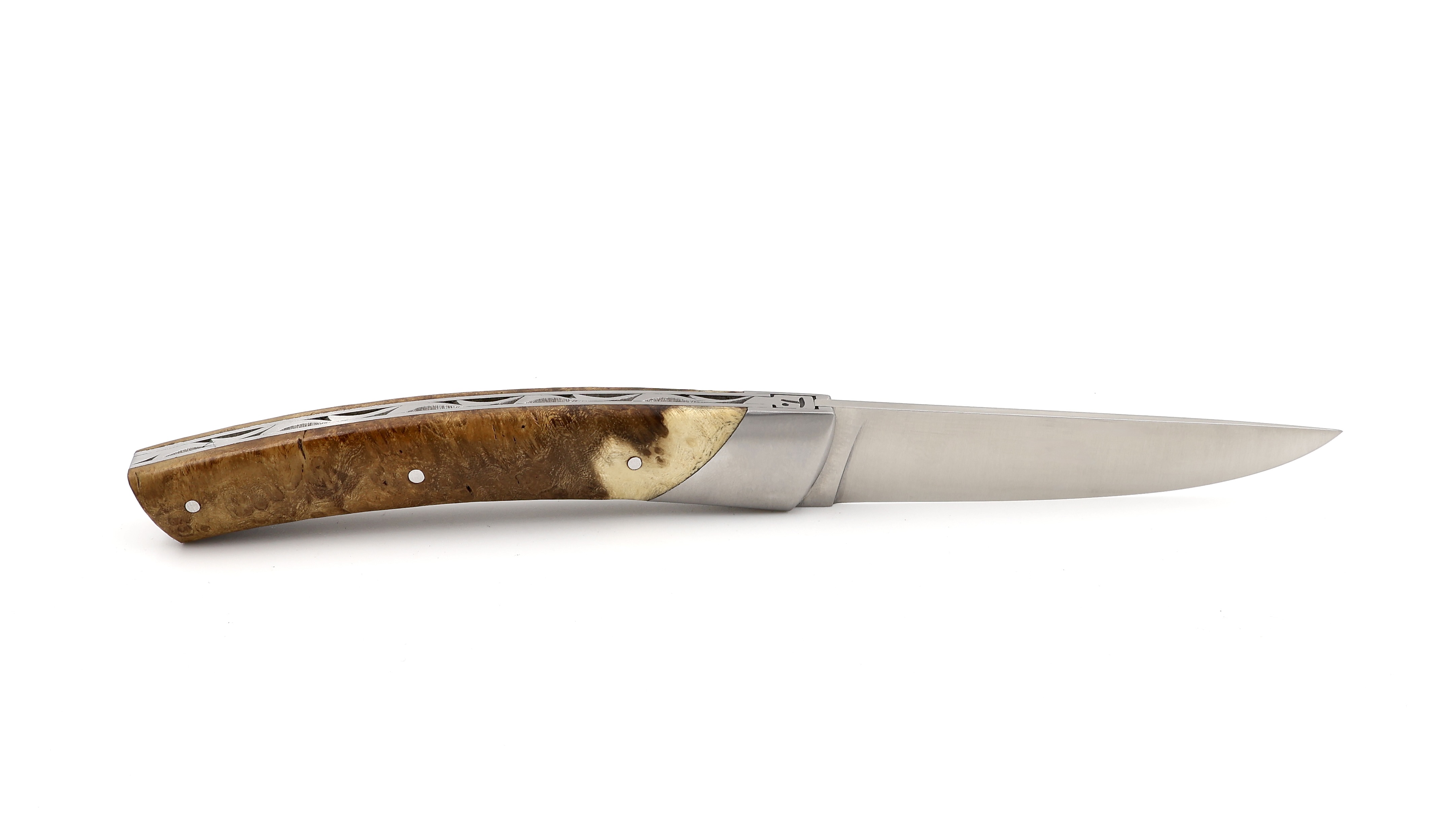 Chambriard Thiers knife COMPAGNON amboina burl