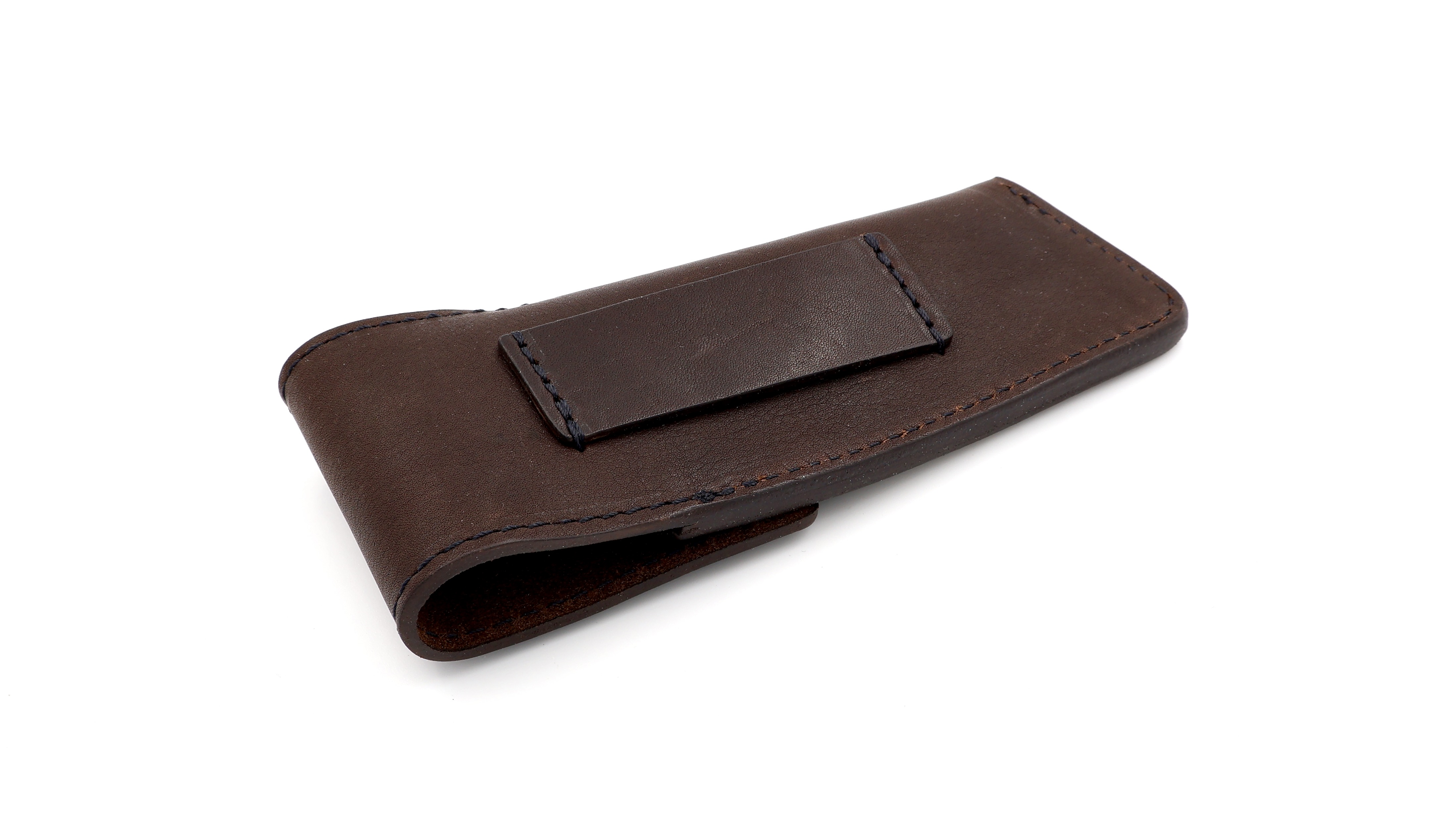 OTTER Gürtel Etui Leder braun