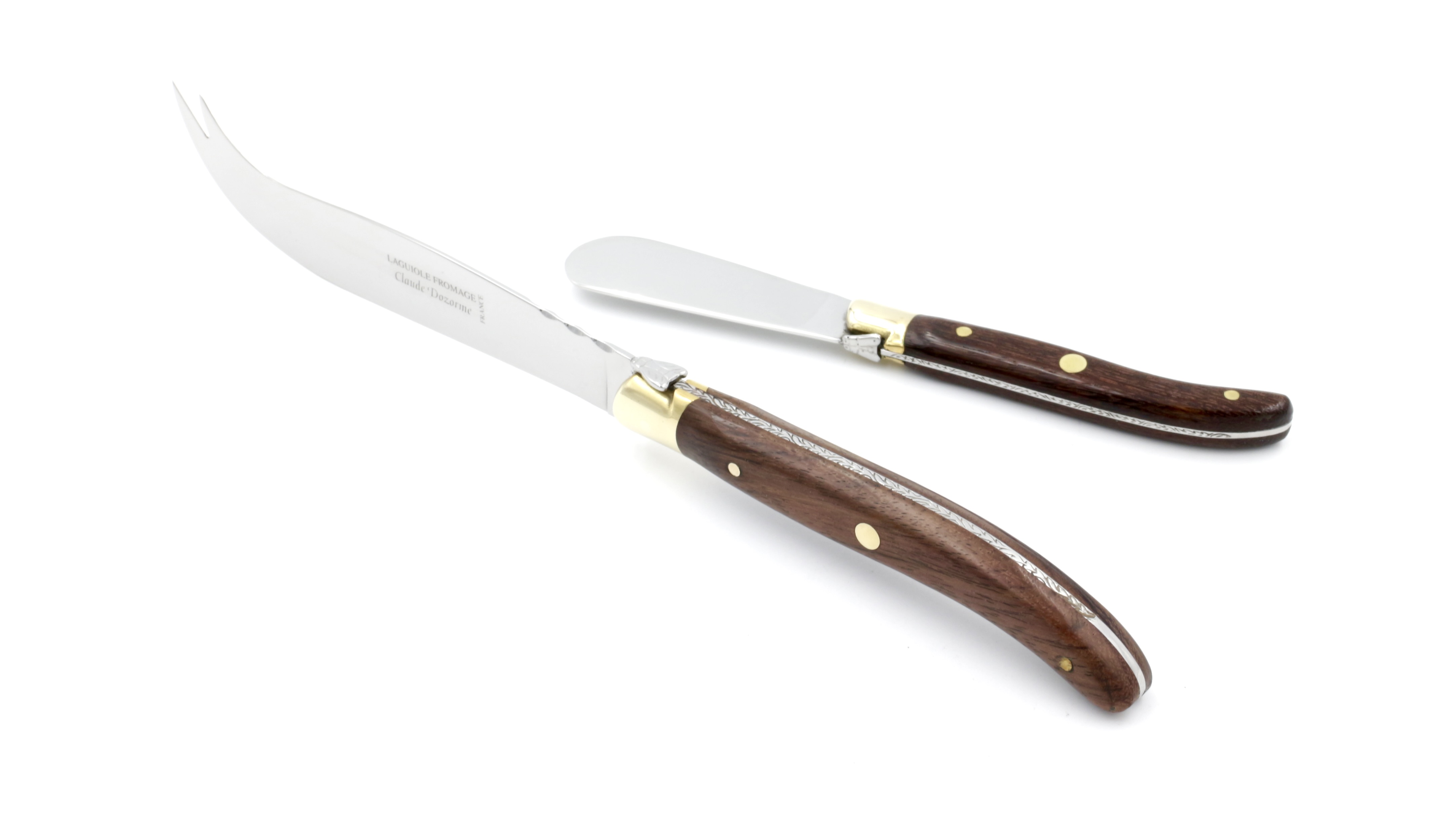Claude DOZORME Laguiole Käsemesser Set 2-tlg. Vallerina