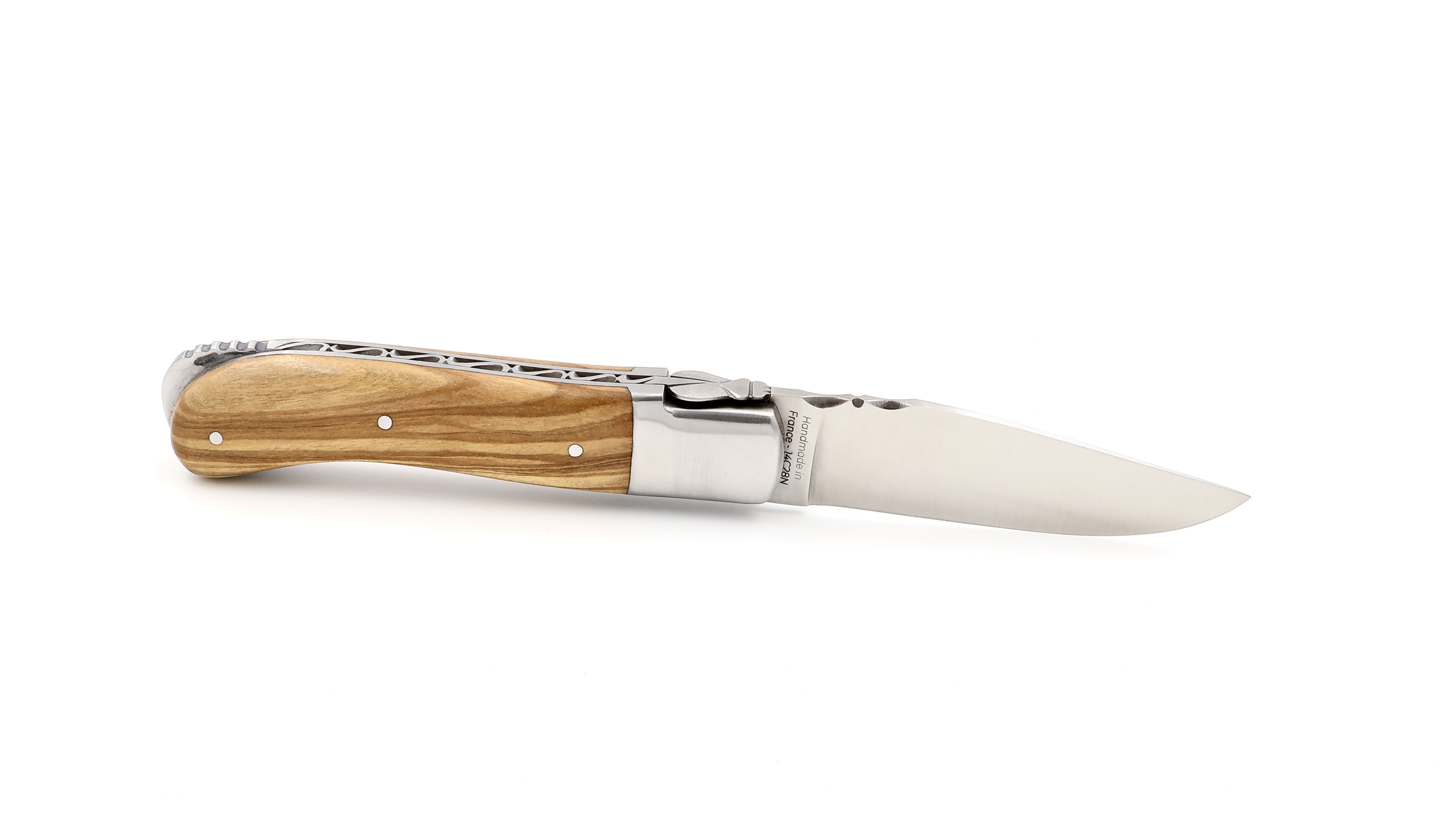 Fontenille Pataud Laguiole GENTLEMAN Olive 10,5 cm  
