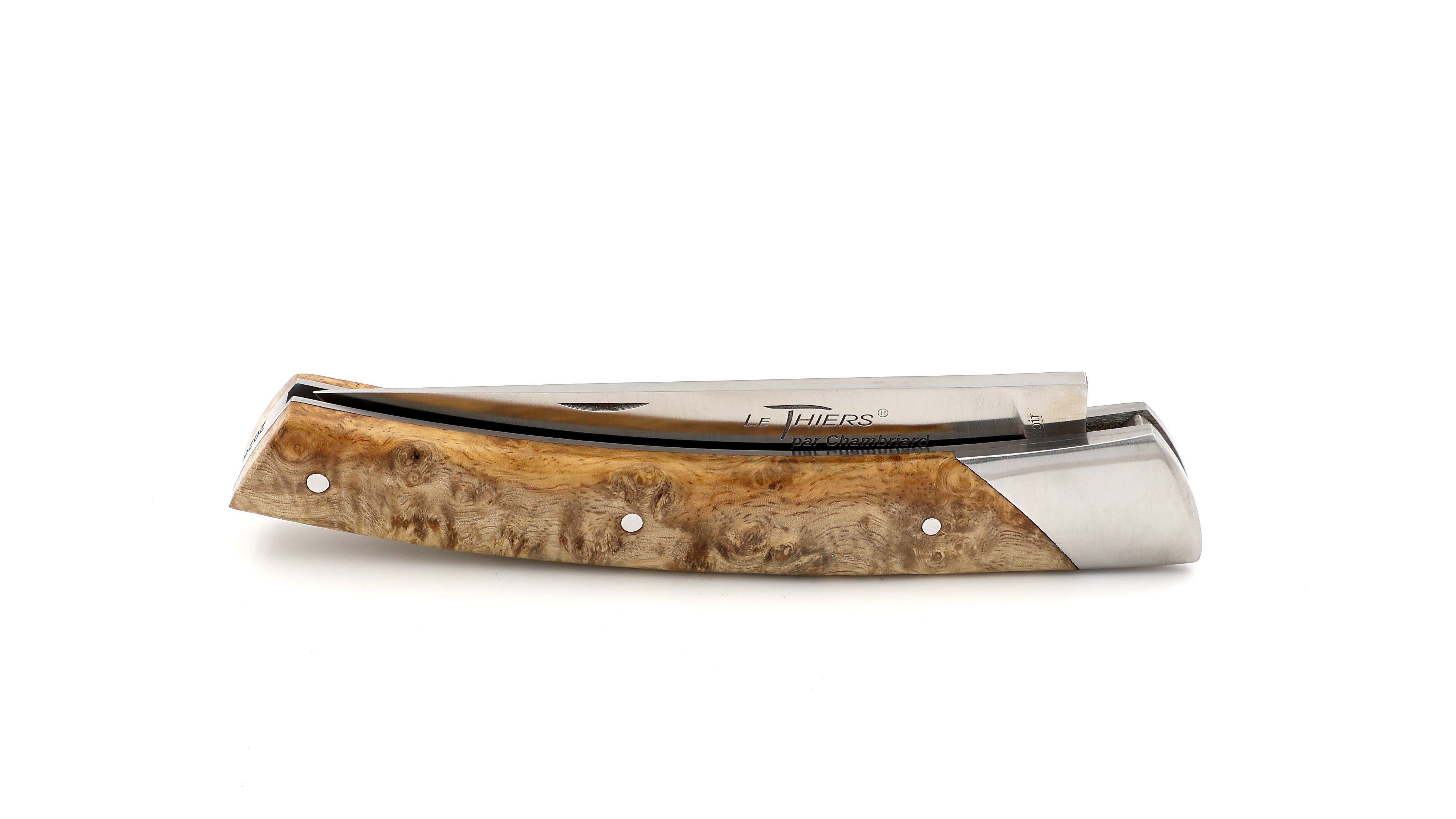Chambriard Thiers knife COMPAGNON amboina burl
