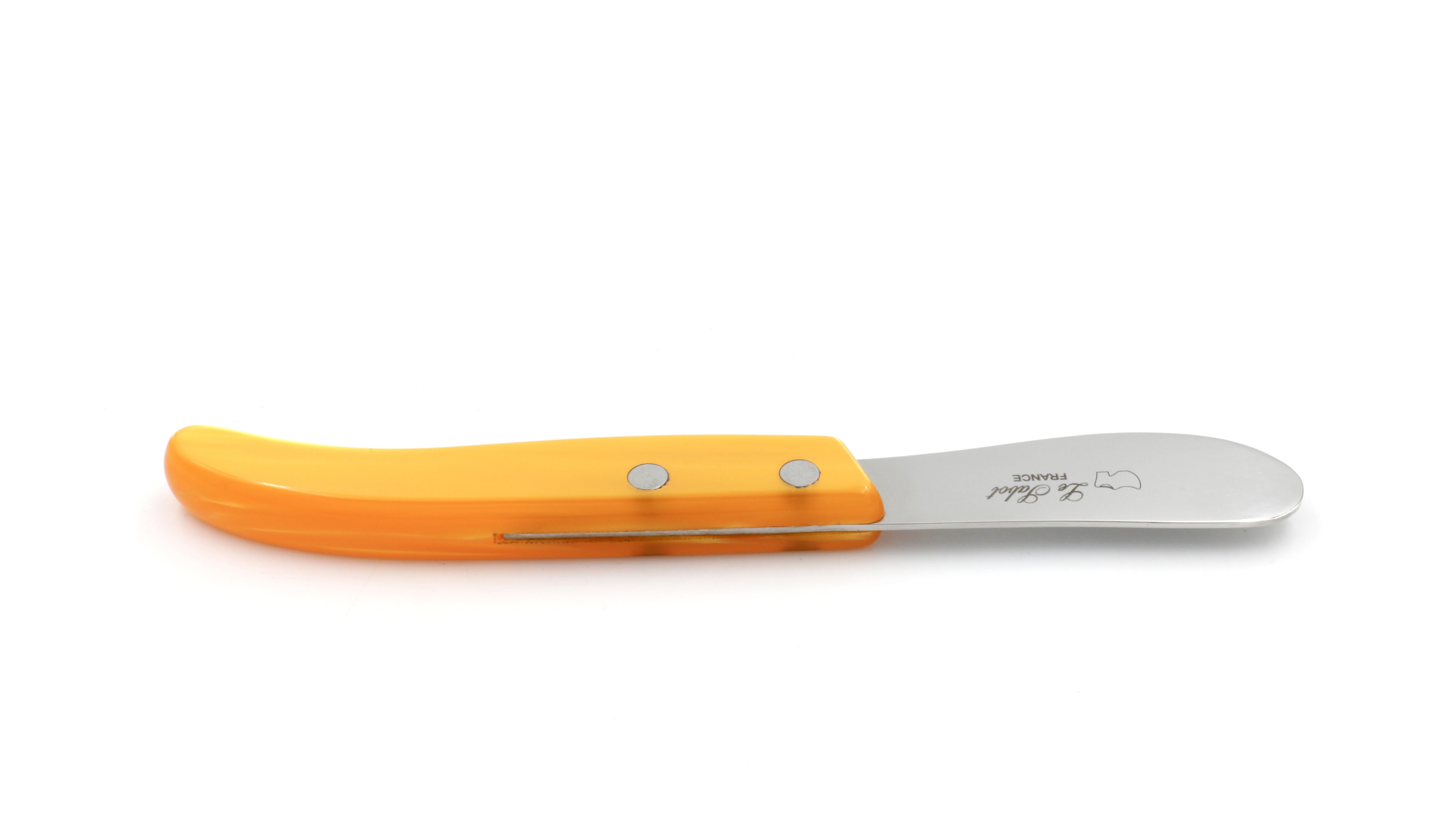 AU SABOT Laguiole butter knife Harmony orange