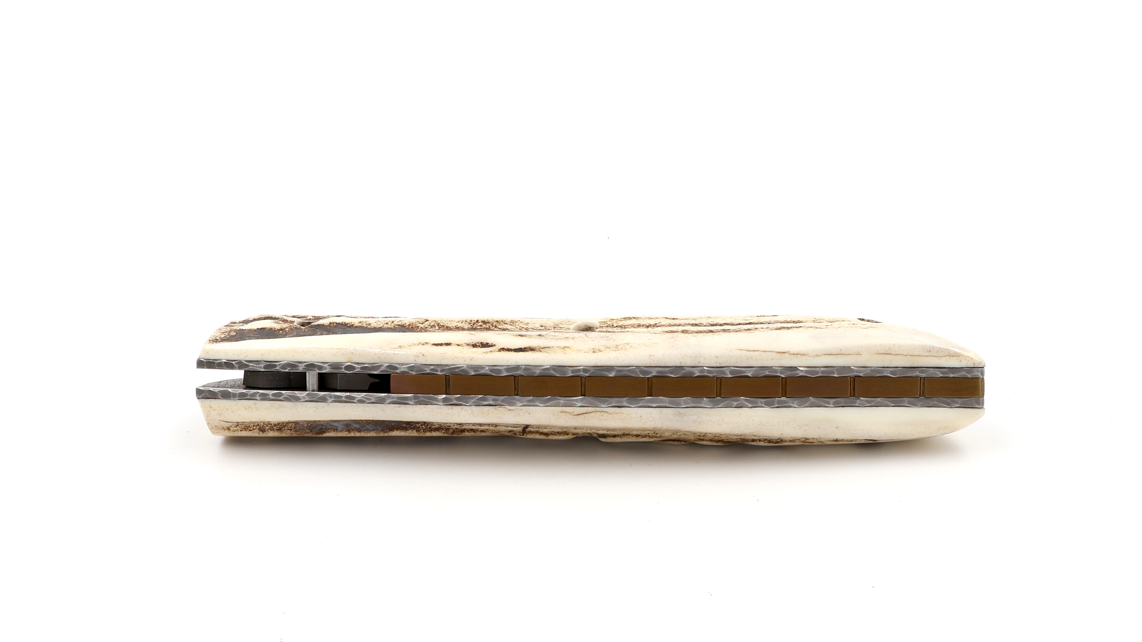 Tim Bernard NÉVÉ indisches Sambar-Hirschhorn stonewashed Klinge