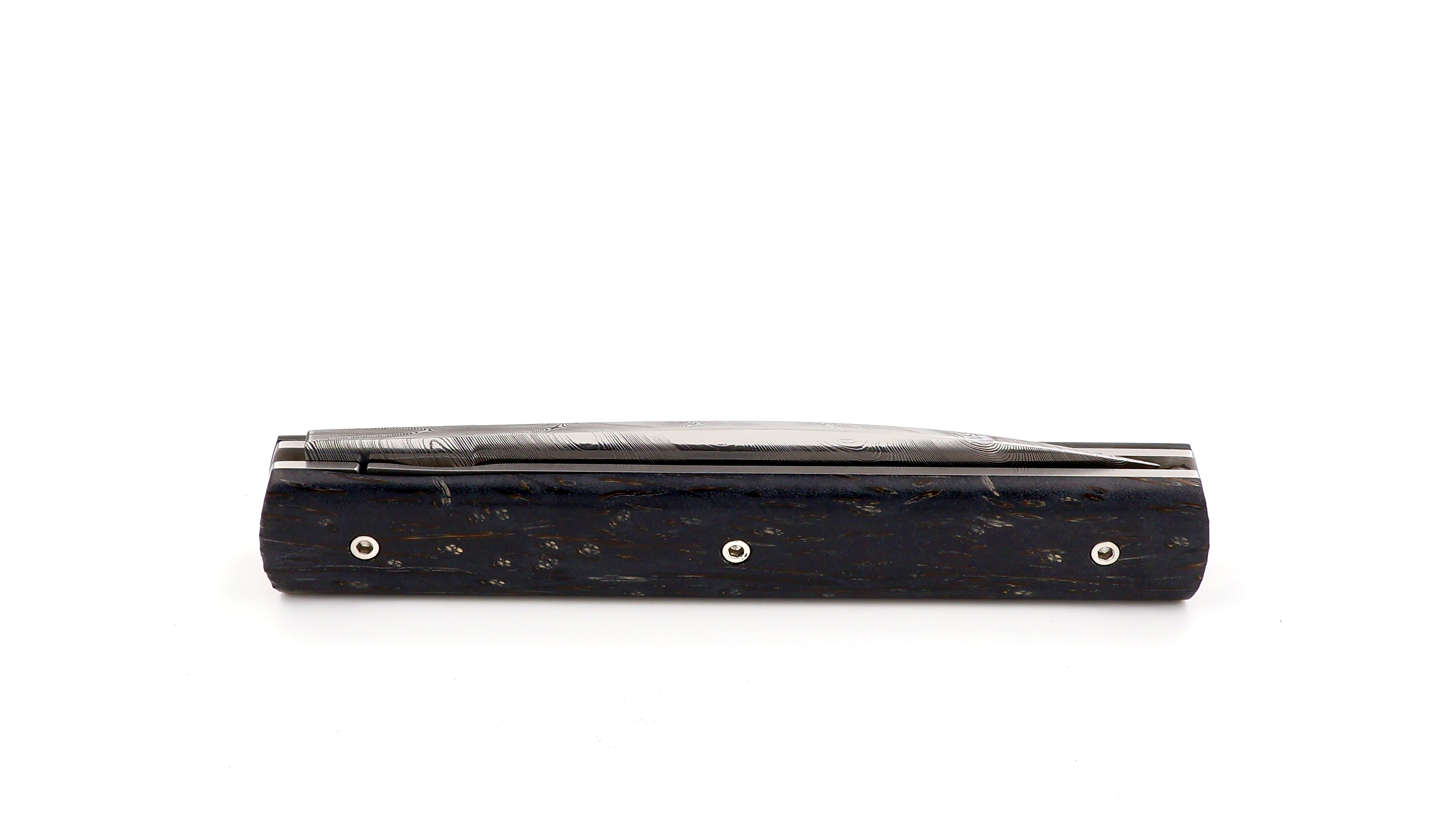PERCEVAL Le Francais Damast schwarzes Palmholz **Sondermodell** 