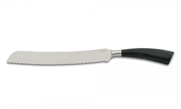 Saladini bread knife buffalohorn 34 cm