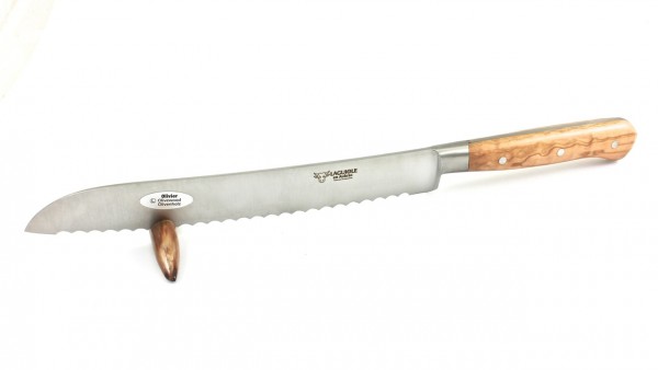 Laguiole en Aubrac Brotmesser 20 cm Olive