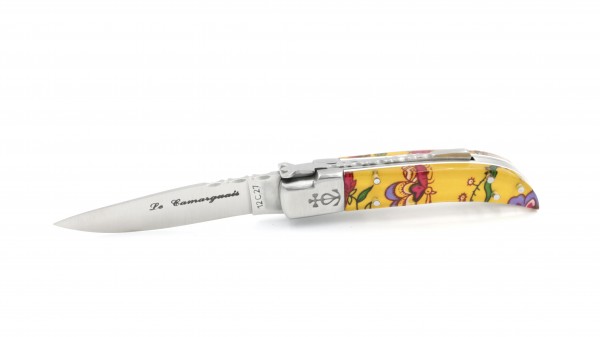 Le Camarguais knife Tissue Provencal 10 cm