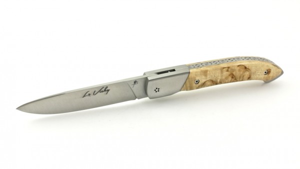 Mike & Steph Le VICHY knife classic birchwood
