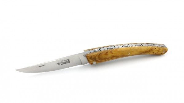 ARBALETE G. David Thiers Messer Prestige Doppelplatinen Pistazie 12 cm 