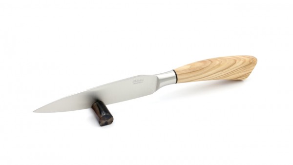 Saladini big steak knife Rustico olive wood