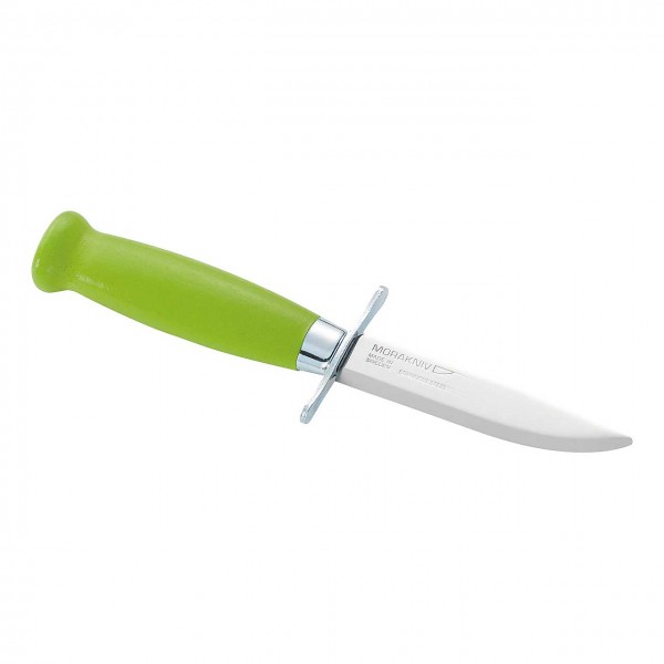 MORA Kinder Messer Scout grün mit Ledertasche